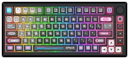 Redragon Uranus Pro 82 K732MC-RGB-PRO Teclado Inalámbrico Gaming Low Profile RGB Retroiluminado Layout Polaco