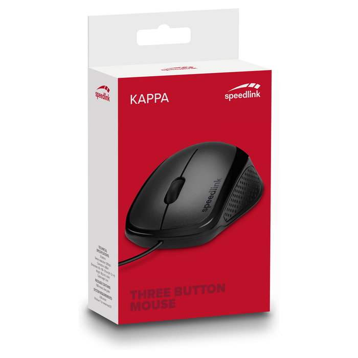 Speedlink KAPPA Mouse USB Negro