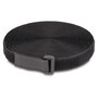 DeLOCK Cinta de gancho y bucle en rollo 5 m x 20 mm Negro