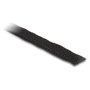 DeLOCK Cinta de gancho y bucle en rollo 5 m x 20 mm Negro