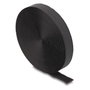 DeLOCK Cinta de gancho y bucle en rollo 5 m x 20 mm Negro