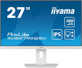 Iiyama ProLite XUB2792QSU-W6 Monitor 27 pulg. QHD IPS Blanco