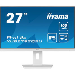 Iiyama Monitor XUB2792QSU-W6 de 27" QHD 75Hz IPS, Panel Antirreflejos y Altavoces