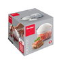 Metaltex Picadora Rotomac Manual, 500 ml, con Cuchillas Móviles de Acero Inoxidable, Ø12 x 11 cm, Picadora de Verduras Giratoria