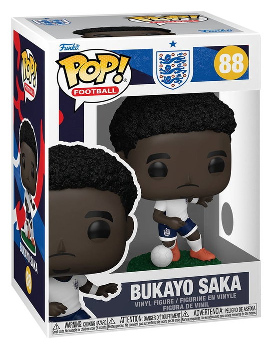Funko POP! Football Bukayo Saka Inglaterra Figura de Vinilo Funko POP! Football Bukayo Saka Inglaterra Figura de Vinilo