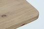 DKD Home Decor Mesa de Centro Metal y Abeto con Ruedas Negro/Natural