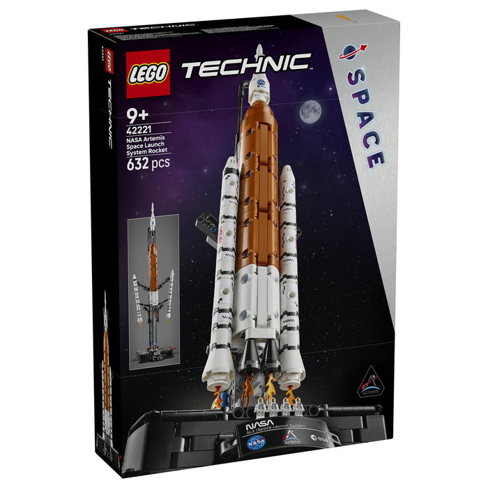 LEGO Technic NASA Artemis SLS Cohete de Lanzamiento Espacial 42221