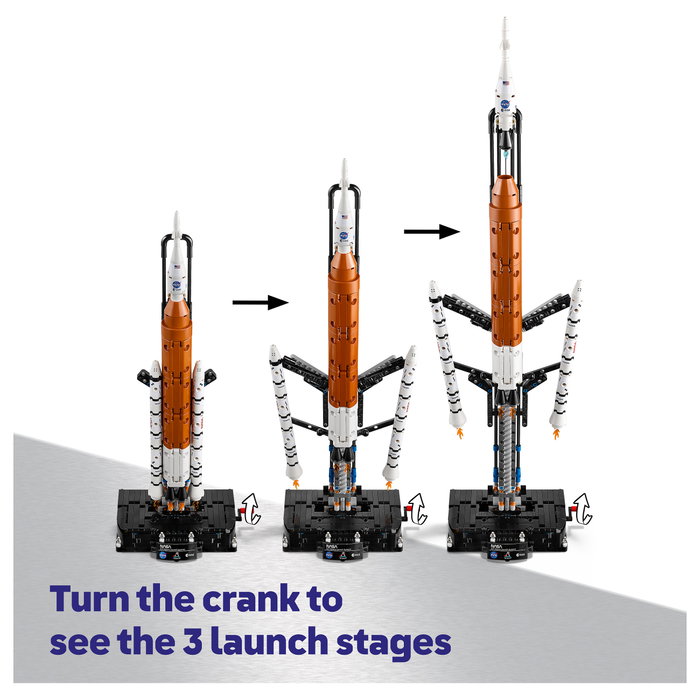 LEGO Technic NASA Artemis SLS Cohete de Lanzamiento Espacial 42221