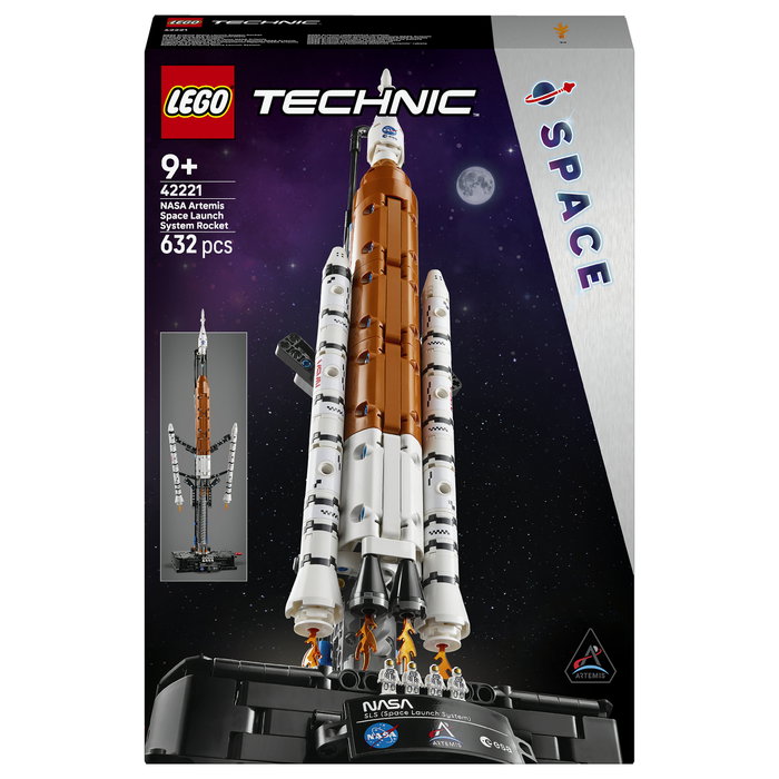LEGO Technic NASA Artemis SLS Cohete de Lanzamiento Espacial 42221