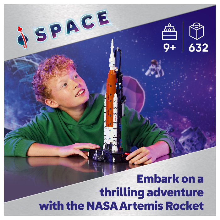 LEGO Technic NASA Artemis SLS Cohete de Lanzamiento Espacial 42221