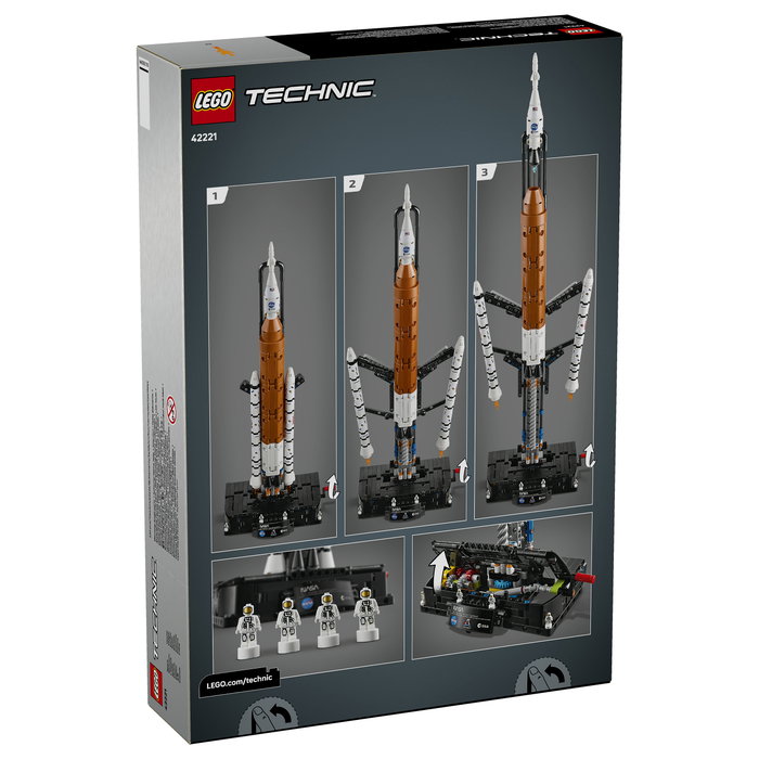 LEGO Technic NASA Artemis SLS Cohete de Lanzamiento Espacial 42221