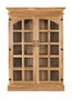 GINER Y COLOMER Librería de teca maciza con 2 puertas de cristal