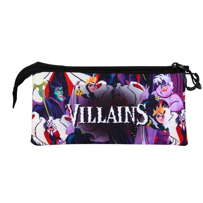 Karactermania Estuche Portatodo Triple Evil Villanas Disney Multicolor