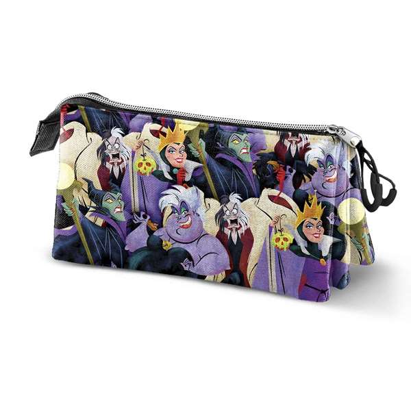 Karactermania Villains Portatodo Triple Evil 11x23x8cm Estuche Multicolor para Lápices Karactermania Villains Portatodo Triple Evil 11x23x8cm Estuche Multicolor para Lápices