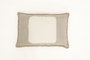 DKD Home Decor Cojin Tradicional India lino 1c25 Natural Lino 8 x 40 x 60 cm (2 Unidades)