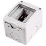 GSC Evolution Caja de superficie 1 módulo con tapa IP55