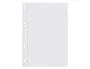 Liderpapel Recambio A5 100 Hojas 75gr Cuadro 4mm con Margen y 6 Taladros