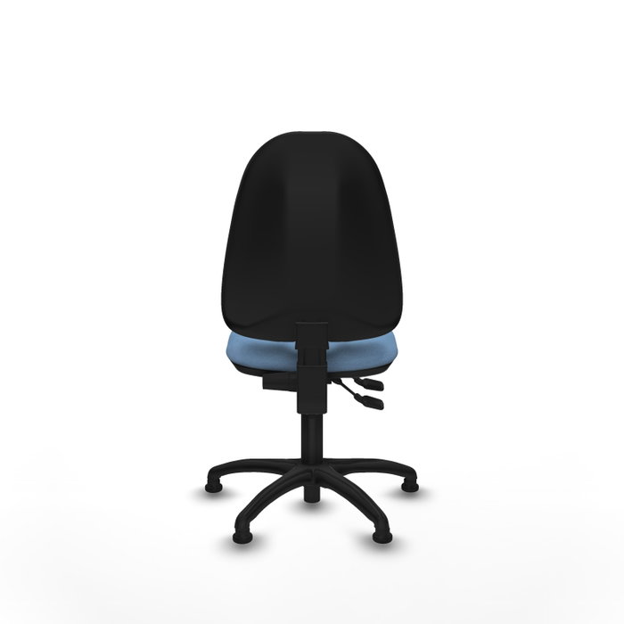 PIQUERAS Y CRESPO Silla de oficina Algarra Azul cielo sin brazos PIQUERAS Y CRESPO Silla de oficina Algarra Azul cielo sin brazos