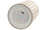DKD Home Decor Decoración Luminosa LED Árabe Dorado y Blanco 11,5x11,5x21,5 cm