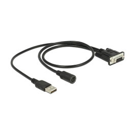Navilock 62907 Cable de conexión DB9 a MD6 + USB A