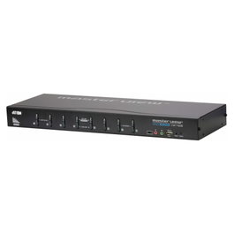 ATEN CS1768 KVM Switch DVI USB Audio 8 Puertos, 2048x1536, Negro
