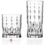 Rcr Cristalleria IT Vaso Marilyn Cristal Ecológico Luxion 340 Ml (6 Unidades) Altura 94 Mm