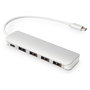 Digitus Hub USB-C DA-70242-1 con 4 puertos USB 3.0 y PD