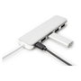 Digitus Hub USB-C DA-70242-1 con 4 puertos USB 3.0 y PD