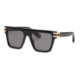 Philipp Plein SPP108M560700 Gafas de sol Unisex Negro/Verde