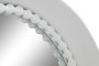 DKD Home Decor Espejo de Metal Blanco 85,5x85,5x9,5 cm