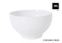 Mediterraneo Bol Blanco 700cc (Pack de 12)