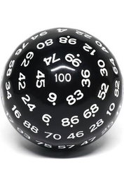 Sas Trade Invaders Dado D100 de 49 mm