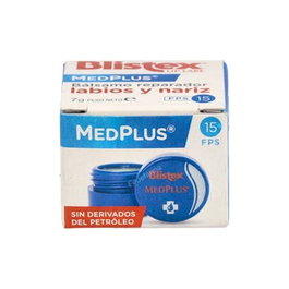 BLISTEX Bálsamo Labial Medplus Reparador, 12 ml - Bálsamo Hidratante y Protector para Labios Agrietados