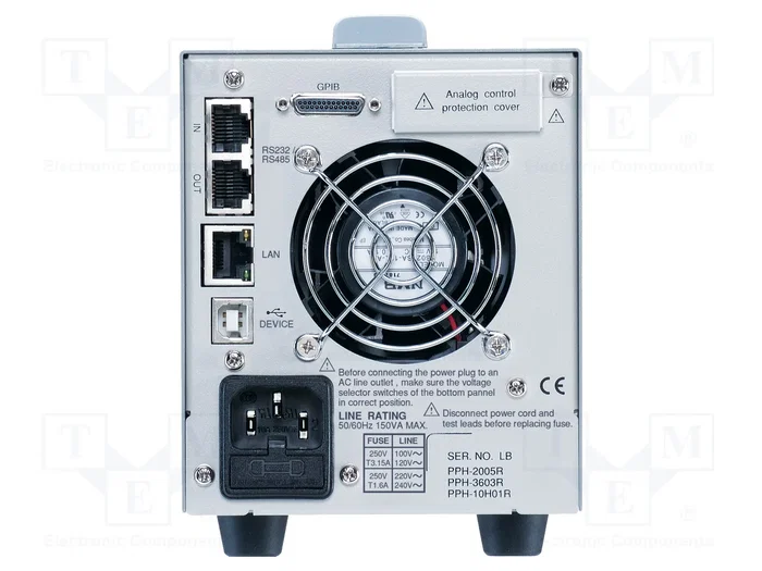 GW INSTEK PPX-3601 Fuente de alimentación de laboratorio programable unicanal
