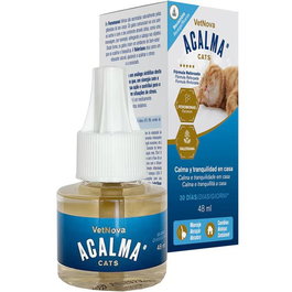 Vetnova Acalma Cats Recambio Difusor para Gatos, 48 ml