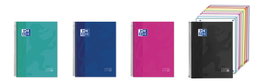 OXFORD Pack de 5 Cuadernos Espiral A4+ Ebook10 200 Hojas 90g Colores Surtidos