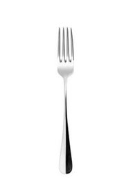 Summa Tenedor Mesa Baguette 215 mm - Acero Inoxidable 18/10, Acabado Pulido Espejo, Color Plata (Set de 12)