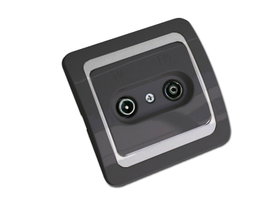 Finstock Base TV-FM Antracita Blister 52041
