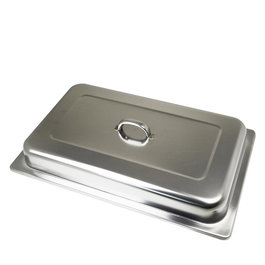 Astroluxe Chafing Dish para Buffet, Modelo GN 1/1, Acero Inoxidable, 59x36x22 cm