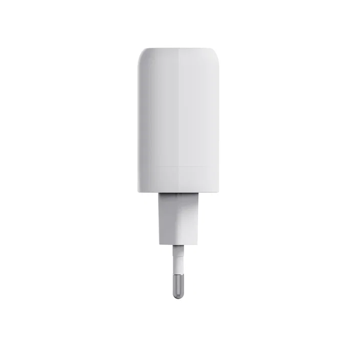 Trust Maxo Cargador de Pared 65W USB-C PD 3.0 con Cable 2m - Carga Rápida Universal para Portátil, Móvil y Tablet - Blanco