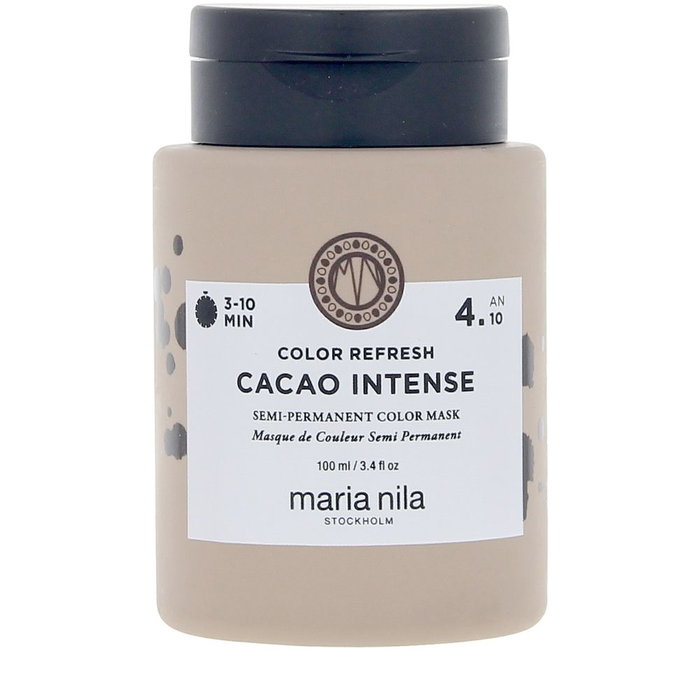 Maria Nila Colour Refresh Mascarilla Crema Colorante 4.10 Cacao Intense 100 ml