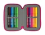 Safta Plumier Escolar Doble Pequeño Pin y Pon 28 Pcs