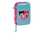 Safta Plumier Escolar Doble Pequeño Pin y Pon 28 Pcs