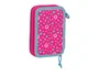 Safta Plumier Escolar Doble Pequeño Pin y Pon 28 Pcs