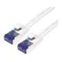 VALUE Patchkabel Cat.6A FTP extra plano blanco 1,5 m