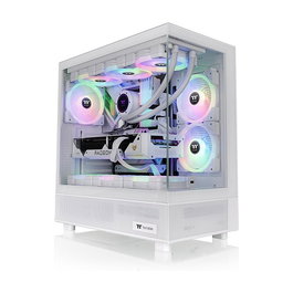 Thermaltake View 270 TG ARGB Caja de Torre Midi ATX en Color Nieve Blanco con Vidrio Templado y Gestión de Cables