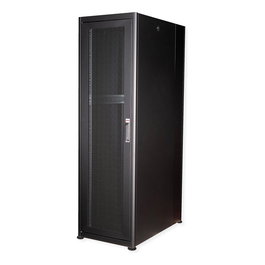 ROLINE Rack 19 pulgadas Servidor Basic 42 HE, 42U, Negro, Acero, 600 mm Ancho x 1000 mm Profundidad, Capacidad 600 kg, 26.21.0210