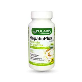 POLARIS Hepatic Plus 500Mg 60 Comp - Cardo Mariano, Curcuma, Romero, Inositol, L-Metionina, Colina - Soporte Hepático