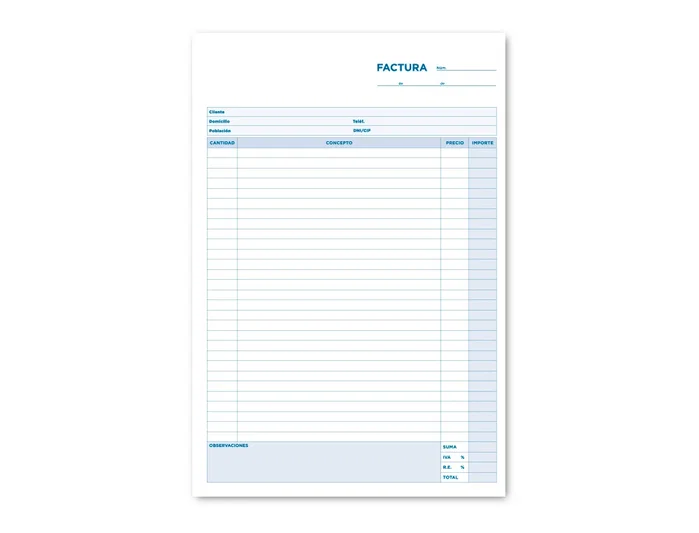 Liderpapel Talonario de Facturas Folio con Original y Copia T223 Liderpapel Talonario de Facturas Folio con Original y Copia T223