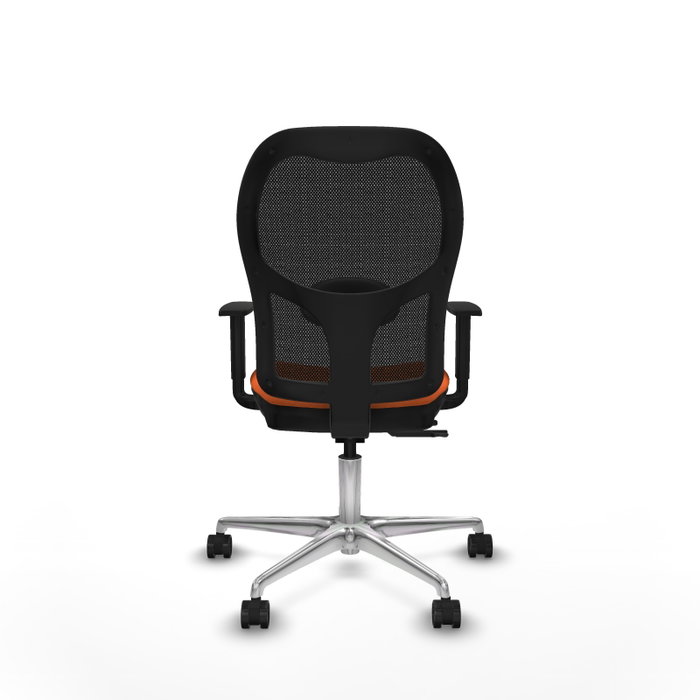PIQUERAS Y CRESPO Silla de oficina Jorquera Naranja y Negro PIQUERAS Y CRESPO Silla de oficina Jorquera Naranja y Negro